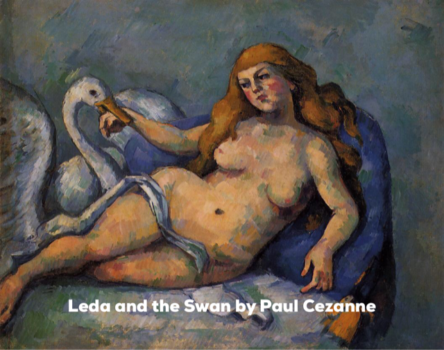 painting of Leda and the Swan by Cezanne