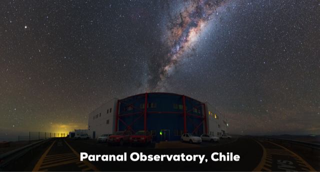 Paranal Observatory with Milky Way