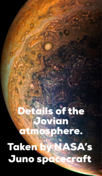 Details of Jovian atmosphere