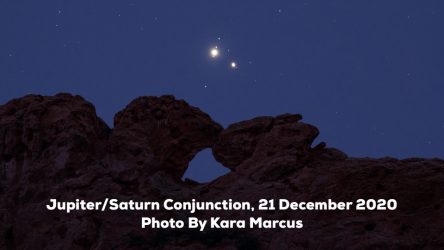 Photo of Jupiter/Saturn Conjunction