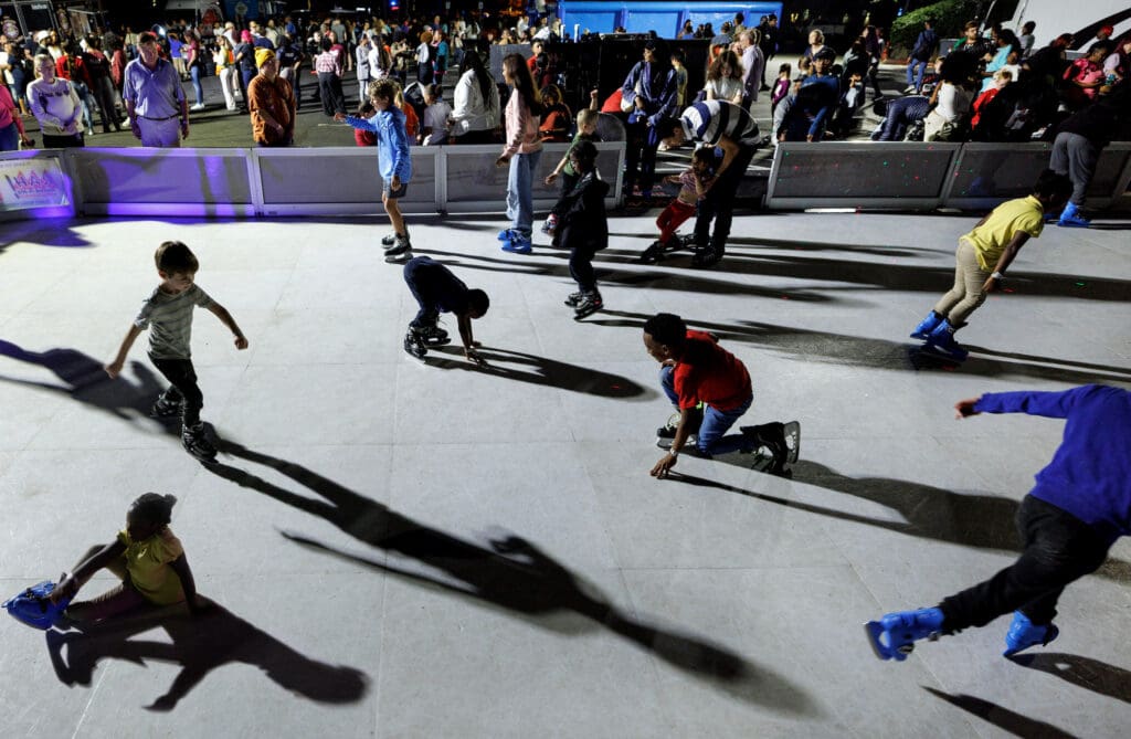 Winter Fest ice skating