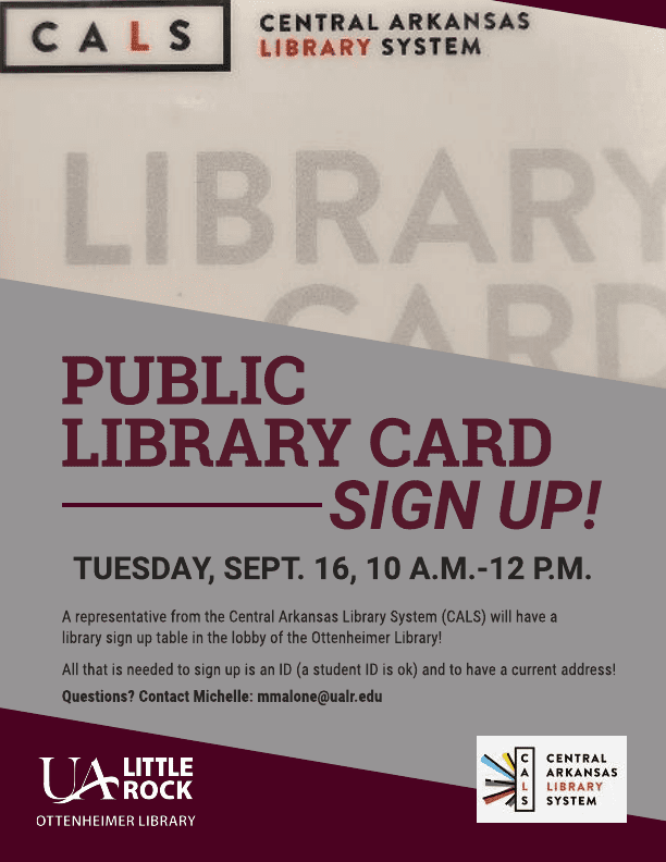 Library Card Sign Up